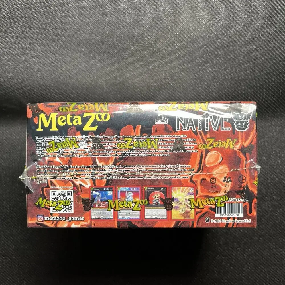 MetaZoo Native Booster Box 1st Edition Factory Sealed TCG CCG 36 Packs